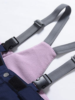 Горнолыжный костюм зимний для девочки фиолетового цвета 9518F - Valianly фото 18