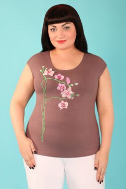 19-70 ВАН РИКА V-206.С1 Футболка - Almond фото 4