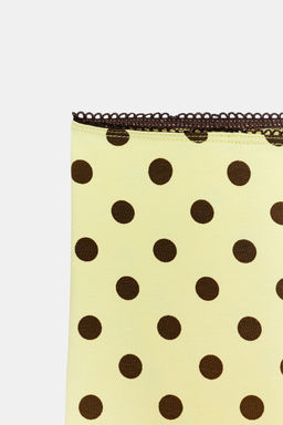 PANTAL?N CAPRI LUNARES / Amarillo - Zara фото 6