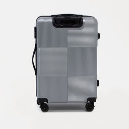 Чемодан малый 24 кодовый замок, цвет серебряный - Simaland фото 5