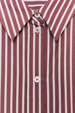 STRIPED POPLIN SHIRT - Zara фото 11