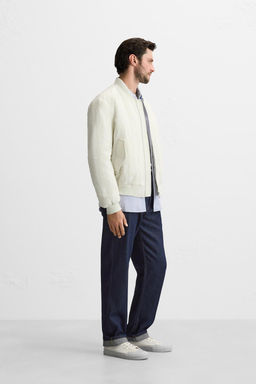 QUILTED BOMBER JACKET - Zara фото 12