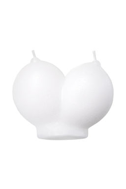 Свеча Pecado BDSM Сиськи, белая, 150 гр.