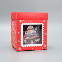 Коробка складная с 3D эффектом Почта, 11 х 11 х 13 см