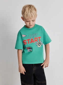 ACOOLA / Футболка детская для мальчиков Galathil1 бирюзовый