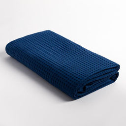 Полотенце вафельное Этель 70*140 см. цв.джинс, 100% хл, пл 240 г/м2  фото 4