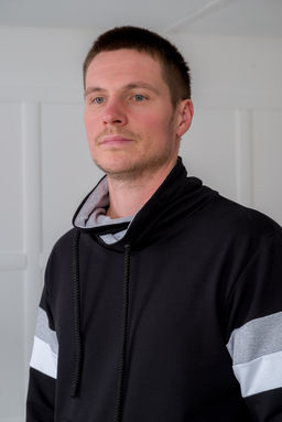 Толстовка мужская из футера Оскар черный - Амадэль фото 6