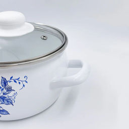 ЭМ_Кастрюля 2,0л сф. "Морозная роза" ст/кр арт С-4210САП2/4 (103196)