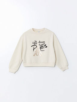 Bisiklet Yaka K?z ?ocuk Ti??rt ve ?ort Etek - Waikiki фото 2