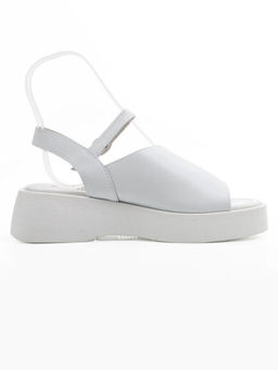 08-PEA186-1 WHITE Босоножки женские (натуральная кожа)