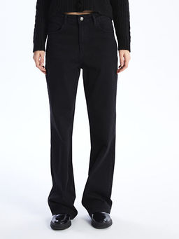 Wideleg Kad?n Jean Pantolon