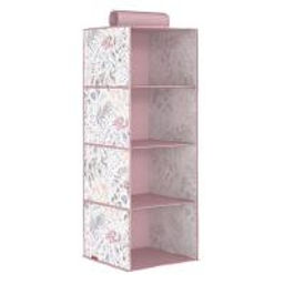 VAL BL-HS4 Кофр подвесной для хранения, 4 секции, 30*30*84 см, BOTANIC LILAC, шт
