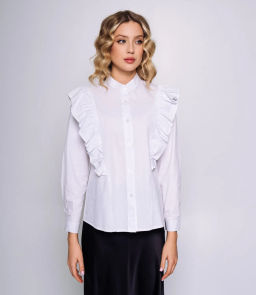 Рубашка #ОБШ1593, белый