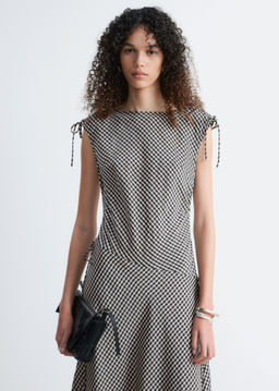 Vestido midi drapeado asim?trico - H&m фото 9