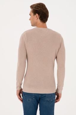 Erkek Slim Fit Bisiklet Yaka Ta_ Basic Kazak - U.s. polo assn фото 5