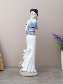 Статуэтка Дама музыкант 32 см / 150305 /уп 24/ - ГалеонТрейд фото 3
