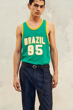 LIMITED EDITION NUMBER TANK TOP - Zara фото 2