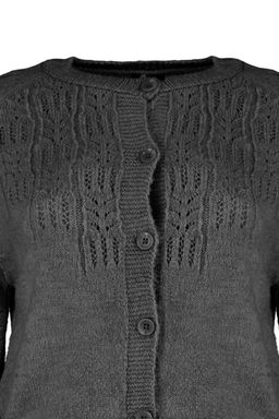 TRENDYOLMILLA Pembe Yumusak Dokulu Ajurlu/Delikli Triko H?rka TWOAW21HI0020 фото 14