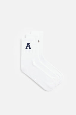 LETTER EMBROIDERED SOCKS - Zara фото 2