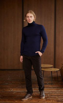 Водолазка F121-01-868 navy - Fine joyce фото 2