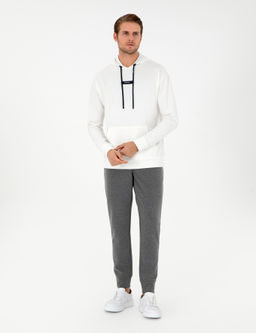Beyaz Comfort Fit Sweatshirt - Pierre cardin фото 4