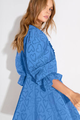 Платье Pirs 4620 голубой  фото 2