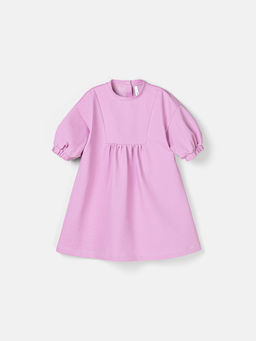 Платье из джинскота Сиреневый крокус - Bungly фото 2