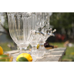 Диспенсер для напитков Magistro «Изыск», 3 л, 17×44.5 см, стекло