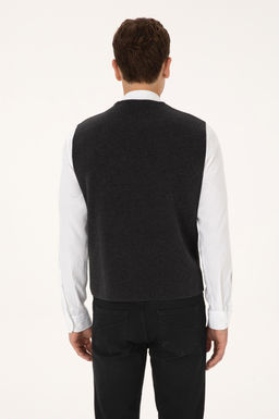 Erkek Antrasit Melanj Triko H_rka - U.s. polo assn фото 12