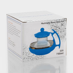 Чайник стеклянный заварочный Фантазия, 750 мл, с металлическим ситом, цвет МИКС - Simaland фото 10