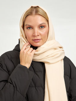 шарф бежевый - Glenfield фото 6