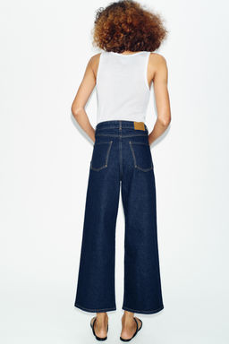 JEANS Z1975 CULOTTE TIRO ALTO COMFORT / Azul - Zara фото 8