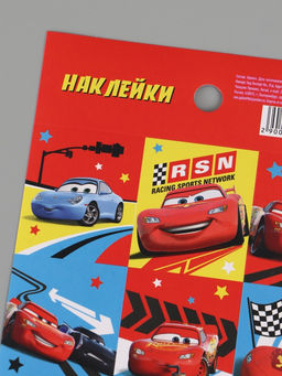 Цена за 10 шт. Наклейки бумажные «Машинки», 11 × 15.5 см