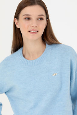 Женский синий свитер - U.s. polo assn фото 9