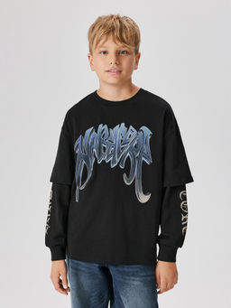 ACOOLA / Джемпер детский для мальчиков Barrett черный