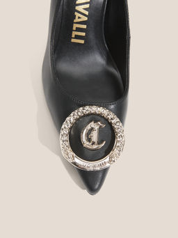 Женские туфли JUST CAVALLI JASMINE Артикул 4452230, черный  фото 3