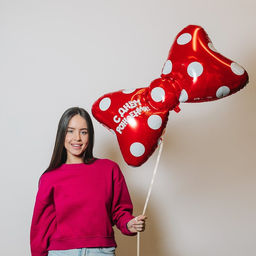 Воздушный шар фольгированный 24" «Для тебя», с подложкой