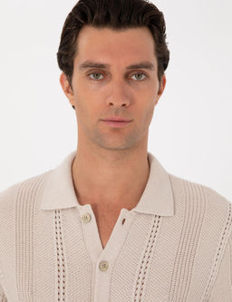 Bej Regular Fit Triko H_rka - Cacharel фото 2