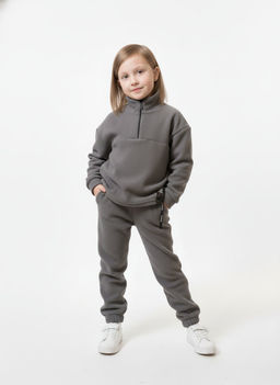 Костюм "КД-124" серый, флис