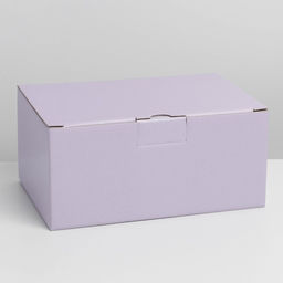 Коробка складная Лавандовая, 22 х 15 х 10 см - Дарите счастье фото 2