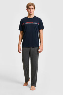 Erkek Lacivert Pijama Tak_m_