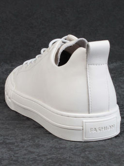 03-72699-2 WHITE Полуботинки спортивные мужские (натуральная кожа)