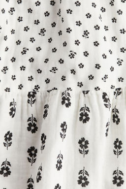 Vestido escalonado de muselina - H&m фото 6