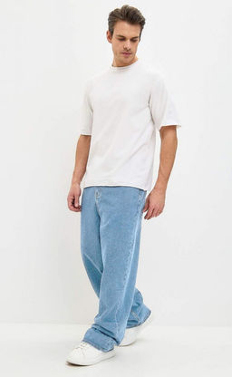 Джинсы муж. A2025 pale blue - Fine joyce фото 12