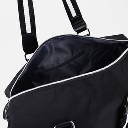 Сумка спортивная на молнии, цвет чёрный - Simaland фото 4