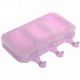 Форма для приготовления мороженого "Зайки" силиконовая 19,5*15см