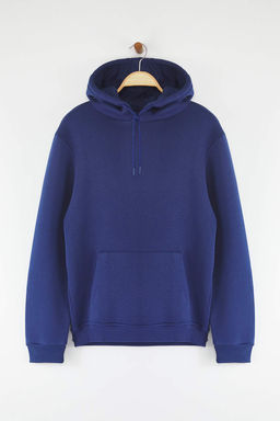 TRENDYOL MAN Vizon Basic Regular/Normal Kesim Kapusonlu Ici Polarl? Kanguru Cepli Sweatshirt TMNAW20SW0163 - Trendyolmilla фото 29