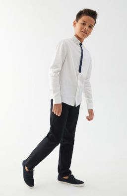 20110280105, Сорочка верхняя детская для мальчиков Oliver белый