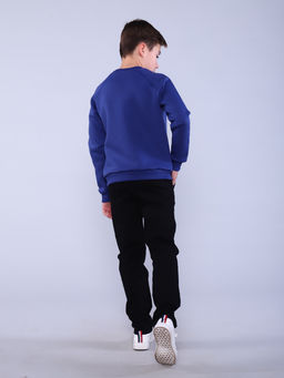 Толстовка "Сорри" индиго