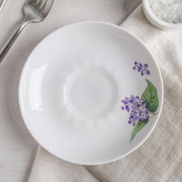 Ф_Блюдце чайное 150 мм Сирень арт. ДБ_3С0714 ДОБРУШСКИЙ